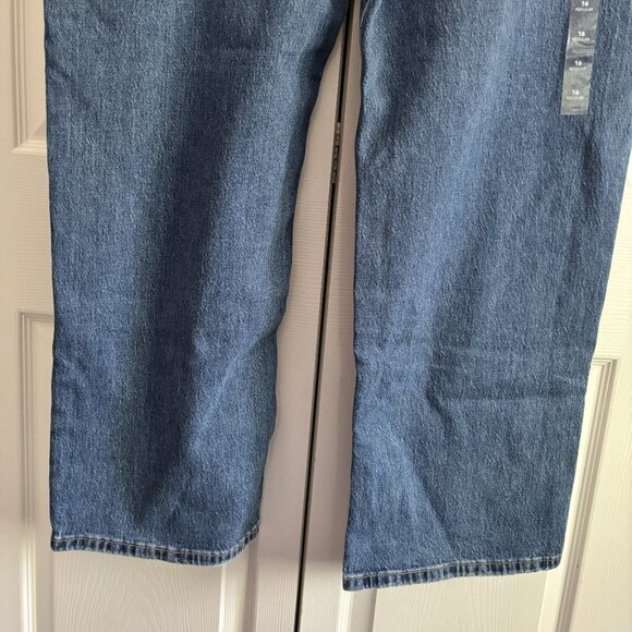 NWT Women's Maurices Goldie Blues Wide Leg, High Waist Jeans. Size 16 Regular - Picture 5 of 5